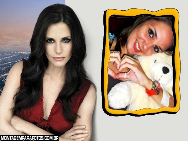 Moldura Courteney Cox