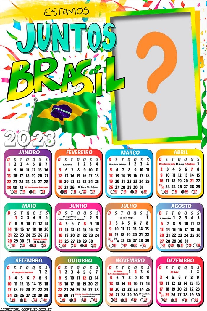 Calendário 2023 Torcedor Brasileiro Copa do Mundo