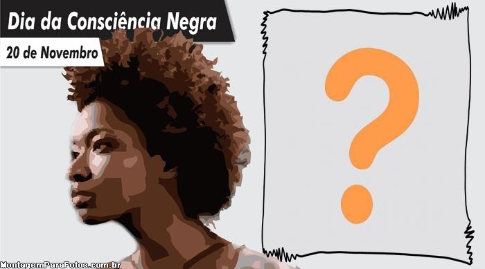 Moldura Dia da Consciência Negra