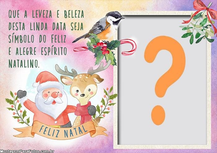 Colar Grátis Online Papai Noel Espírito Natalino