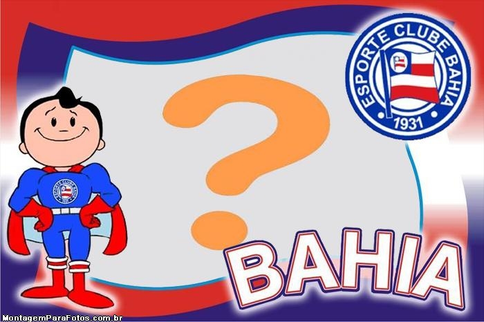 Moldura Bahia Time de Futebol Online
