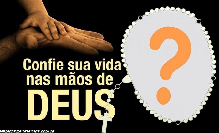 Mãos de Deus FotoMoldura