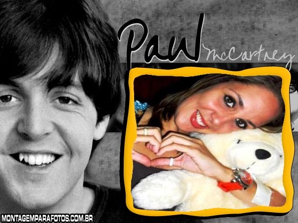 Moldura Paul McCartney