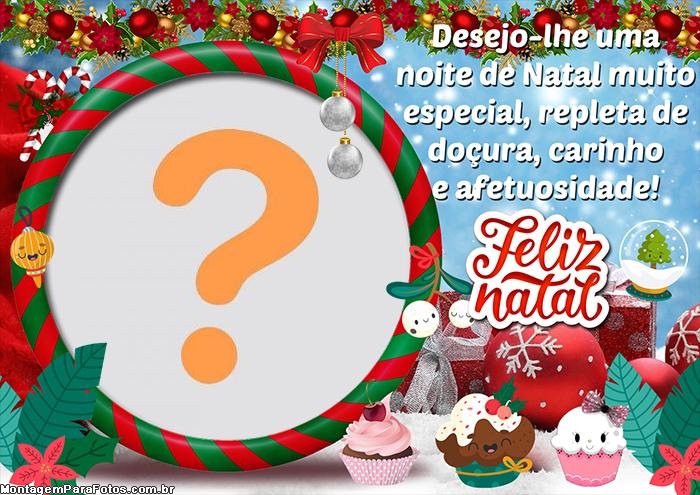 Noite de Natal Repleta de Doçura Feliz Natal