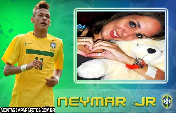 Moldura Neymar Jr Brasil