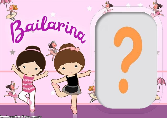 Bailarinas Colagem Online