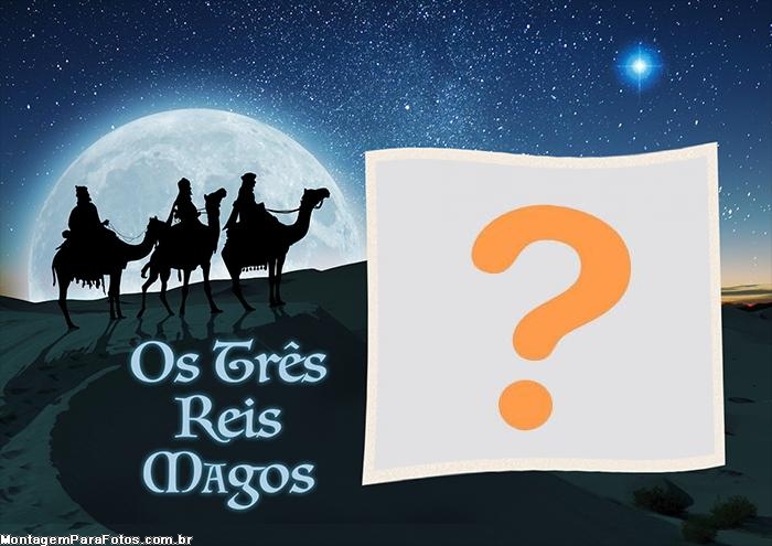 Dia dos Reis Magos Moldura Gratuita Online