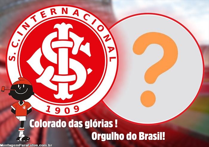 Colagem de Foto Sport Club Internacional