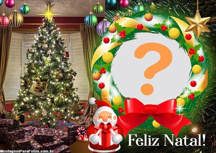 Guirlanda de Natal Feliz Natal