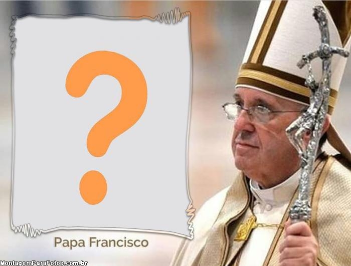 Papa Francisco Montagem de Foto