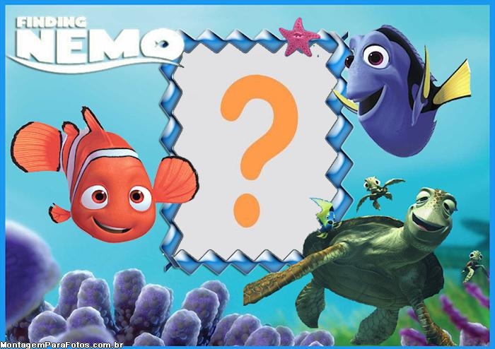 Procurando Nemo Moldura