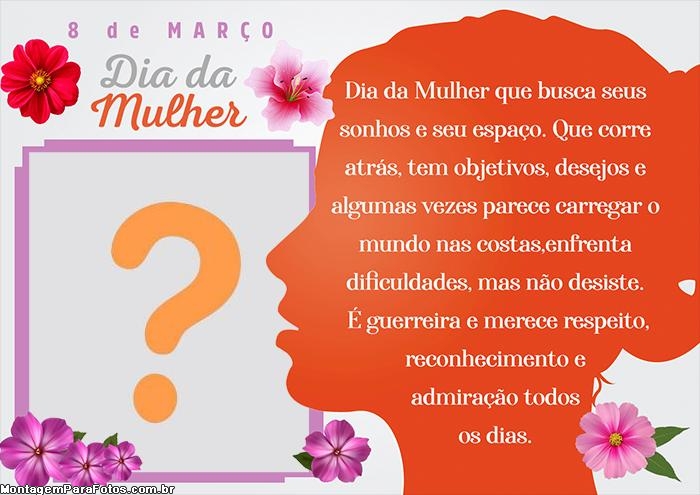 Mensagem para o Dia da Mulher