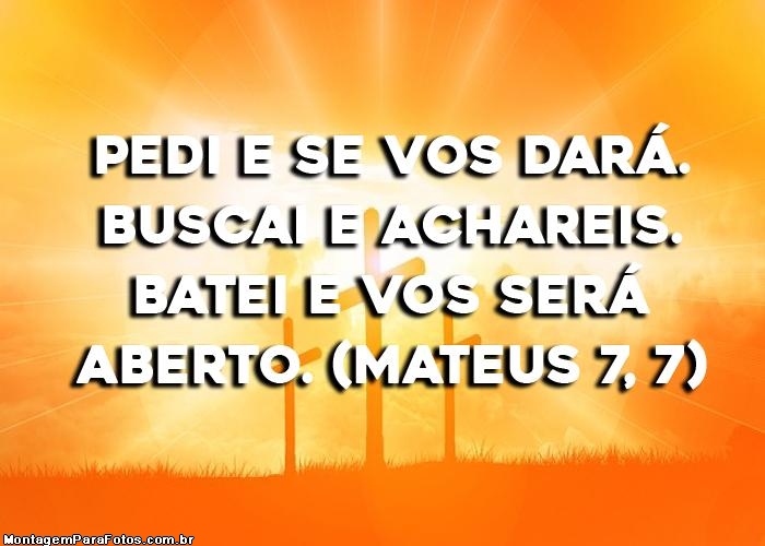 Mateus 7:7