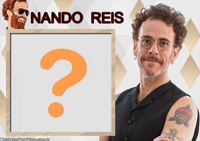 Nando Reis Foto Colagem Online