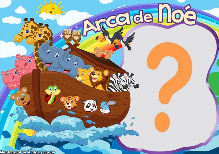 Arca de Noé Virtual Online Montagem Infantil