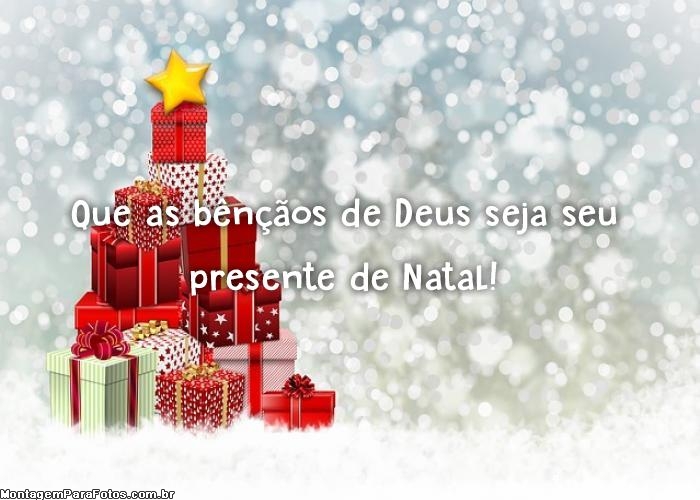 Presente de Natal Bençãos