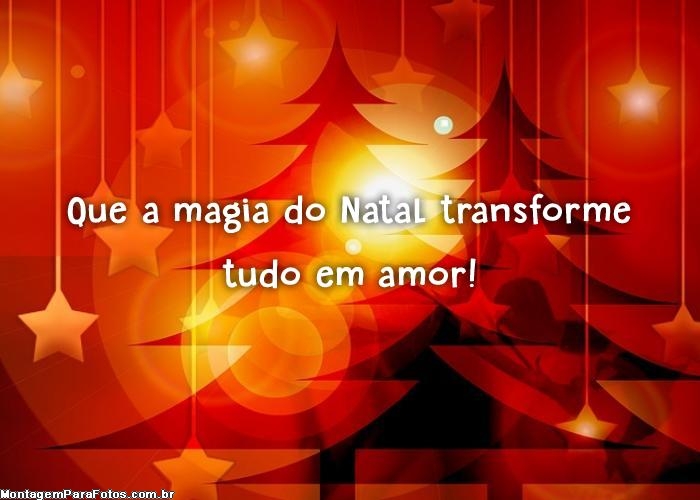 Magia do Natal transforme