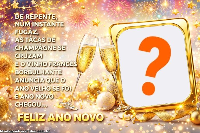 Foto Mensagem de Ano Novo Emocionante