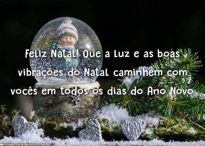 Boas vibrações do Natal