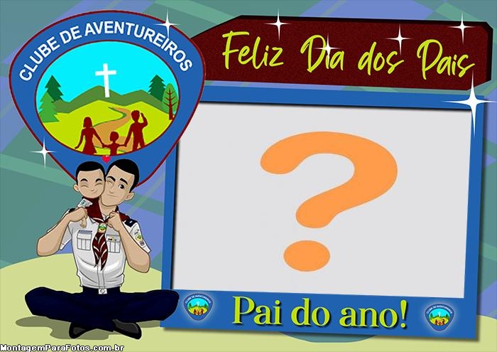 Feliz Dia dos Pais Clube de Aventureiros Montagem Grátis