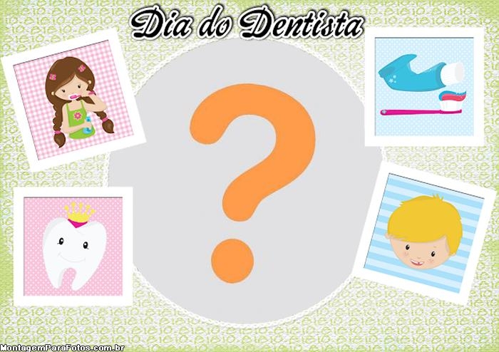 Dia do Dentista Moldura