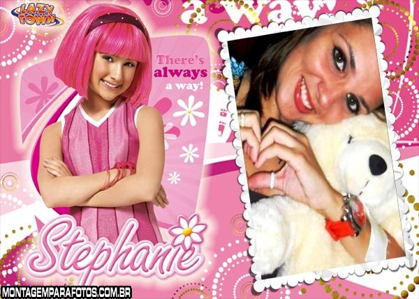 Moldura Stephanie LazyTown