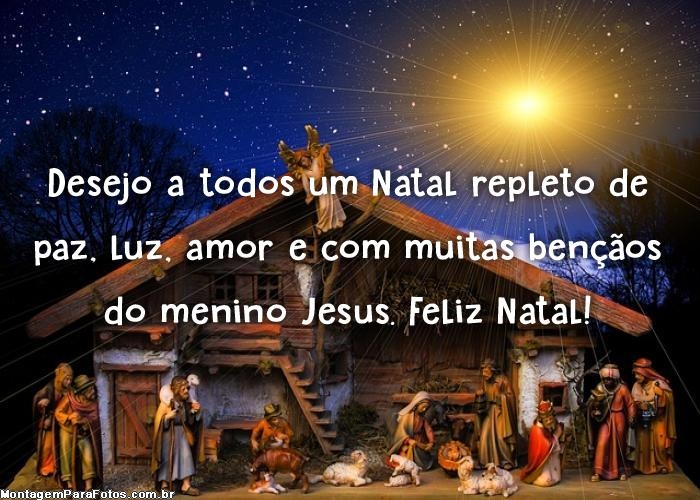 Natal repleto de paz