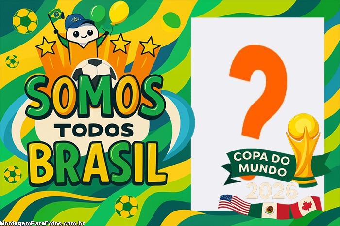 Copa do Mundo 2026 colagem de fotos online