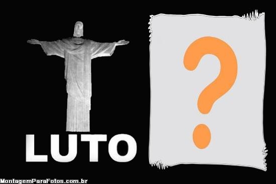 Moldura LUTO Cristo Redentor