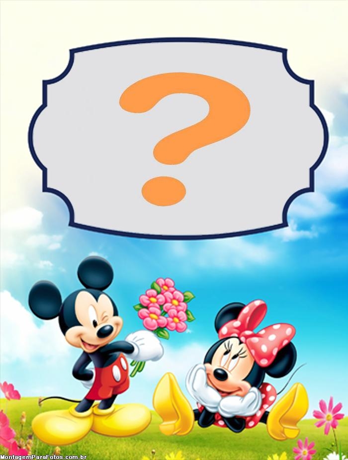 Flores para Minnie na Disney