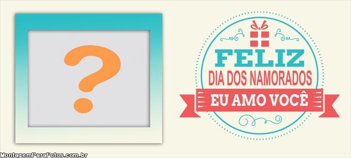 Feliz Dia dos Namorados Moldura