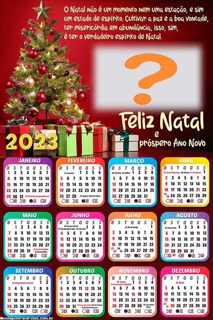 Feliz Natal e Próspero Ano Novo!! Fotomontagem