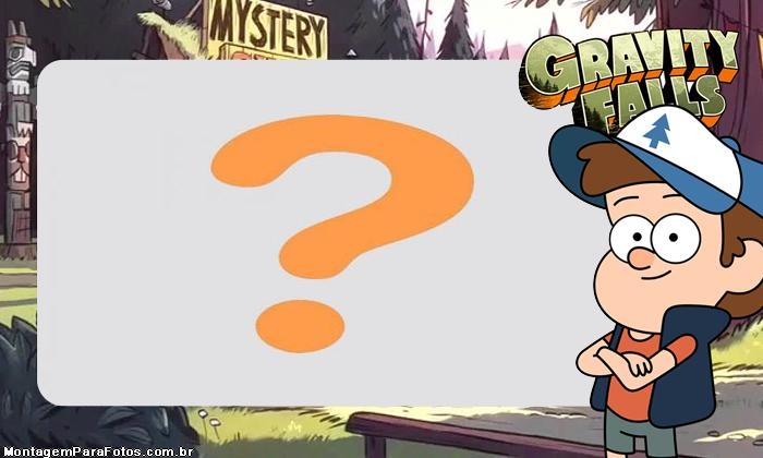 Moldura Gravity Falls Menino