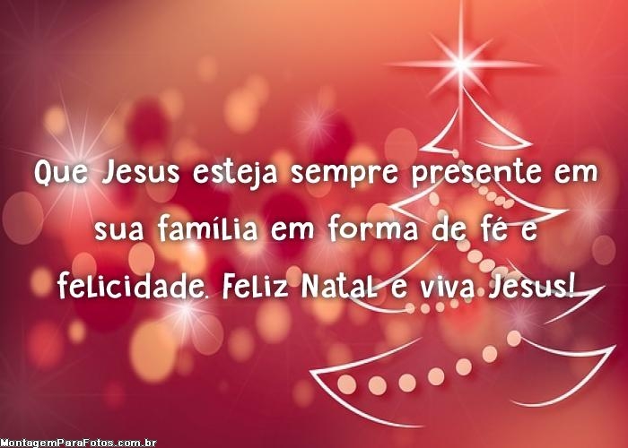 Que Jesus esteja sempre presente