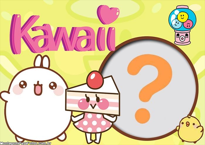 Kawaii Moldura Infantil Online