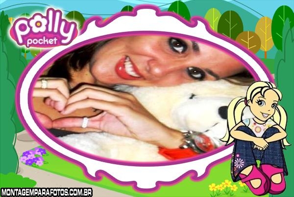 Moldura Polly Pocket