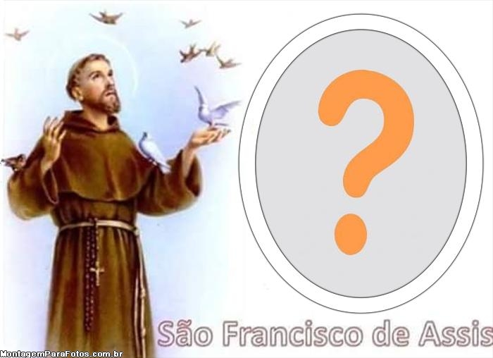 São Francisco de Assis Montagem de Foto