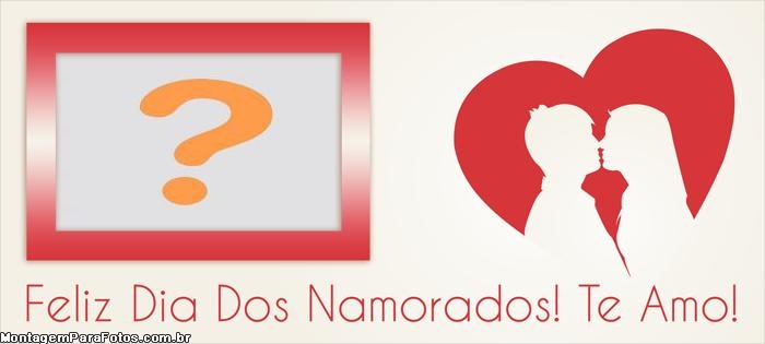 Moldura Feliz Dia dos Namorados