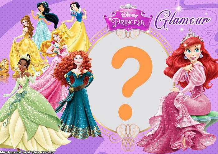 Foto Montagem Princesas Glamour