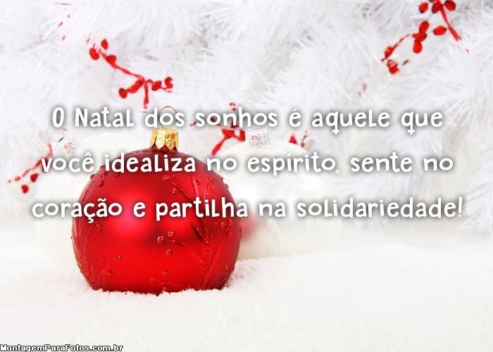 Natal dos sonhos