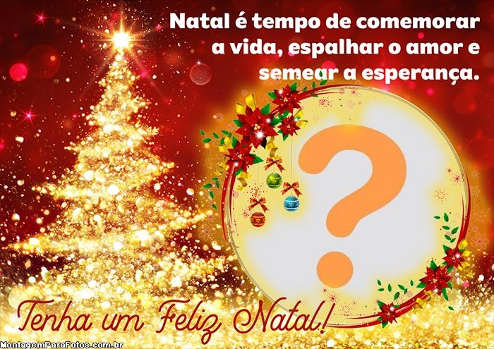 Mensagem de Natal Tenha um Feliz Natal