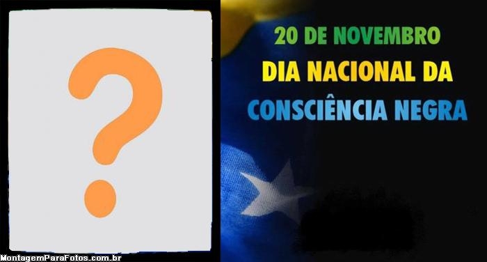 Dia Nacional da Consciência Negra Moldura