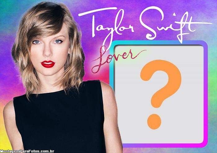 Moldura Taylor Swift Montagem Online