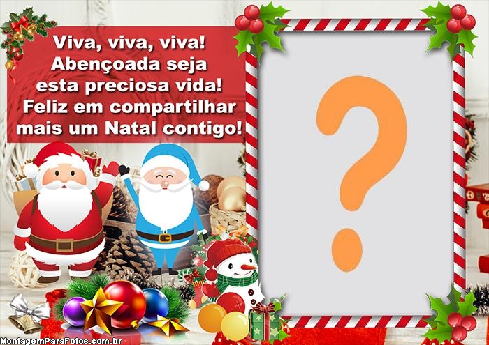 Preciosa Vida Feliz Natal Mensagem Natalina Online