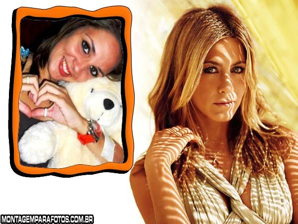 Foto Jennifer Aniston Moldura