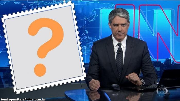 Moldura William Bonner Jornal Nacional