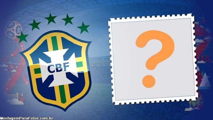 Moldura CBF Torcida Brasil na Copa