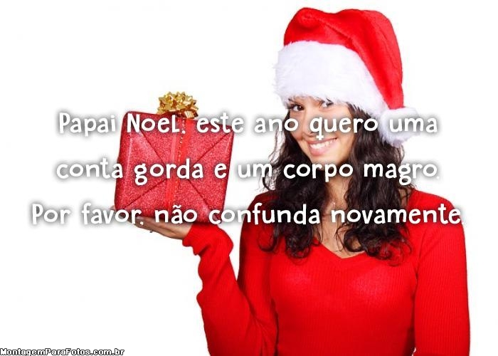 Conta gorda e corpo magro no Natal