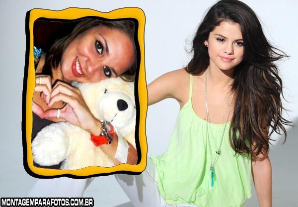 Moldura Selena Gomez