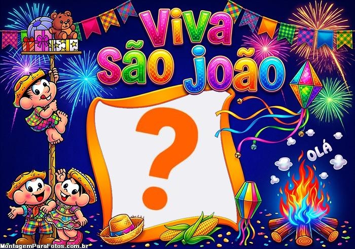 Turma da Mônica Viva São João juntar fotos online